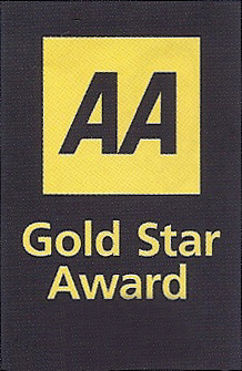 Bed and Breakfast AA Gold Star Award
